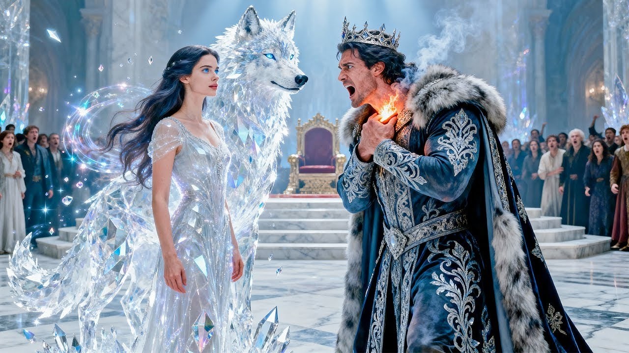 The Alpha King Made Her Shift to Prove Weakness—A Crystal Luna Appeared & His Mark Burned Off