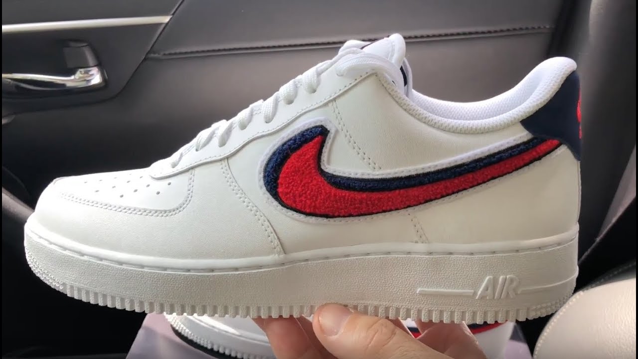 Nike Air Force 1 Low 3D Chenille Swoosh sneaker