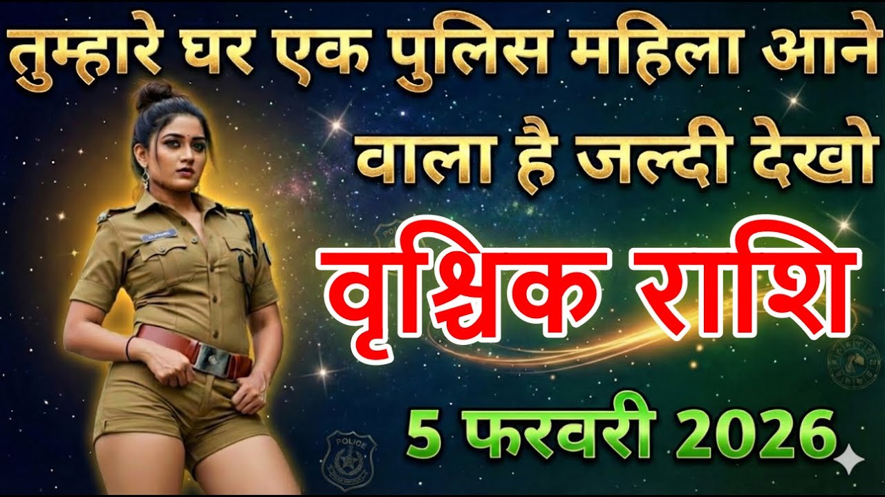 वृश्चिक राशि तुम्हारे घर एक पुलिस महिला आने वाली है जल्दी देखलो vrischikrashi