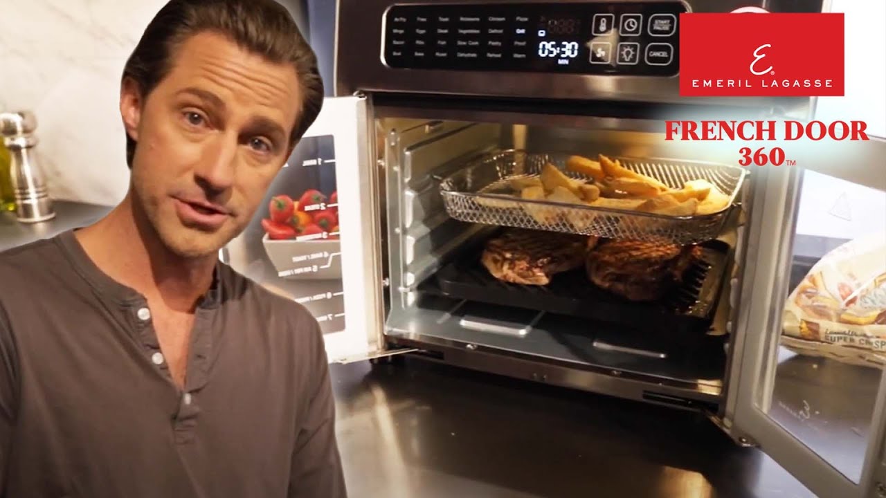 Air Fryer Review - Indoor Grilled Steak in the Emeril French Door 360 by Hank