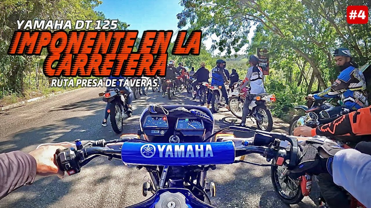 Parte 4 - Yamaha Dt 125 | Imponente En La Carretera | Ruta Presa De Taveras 2025.