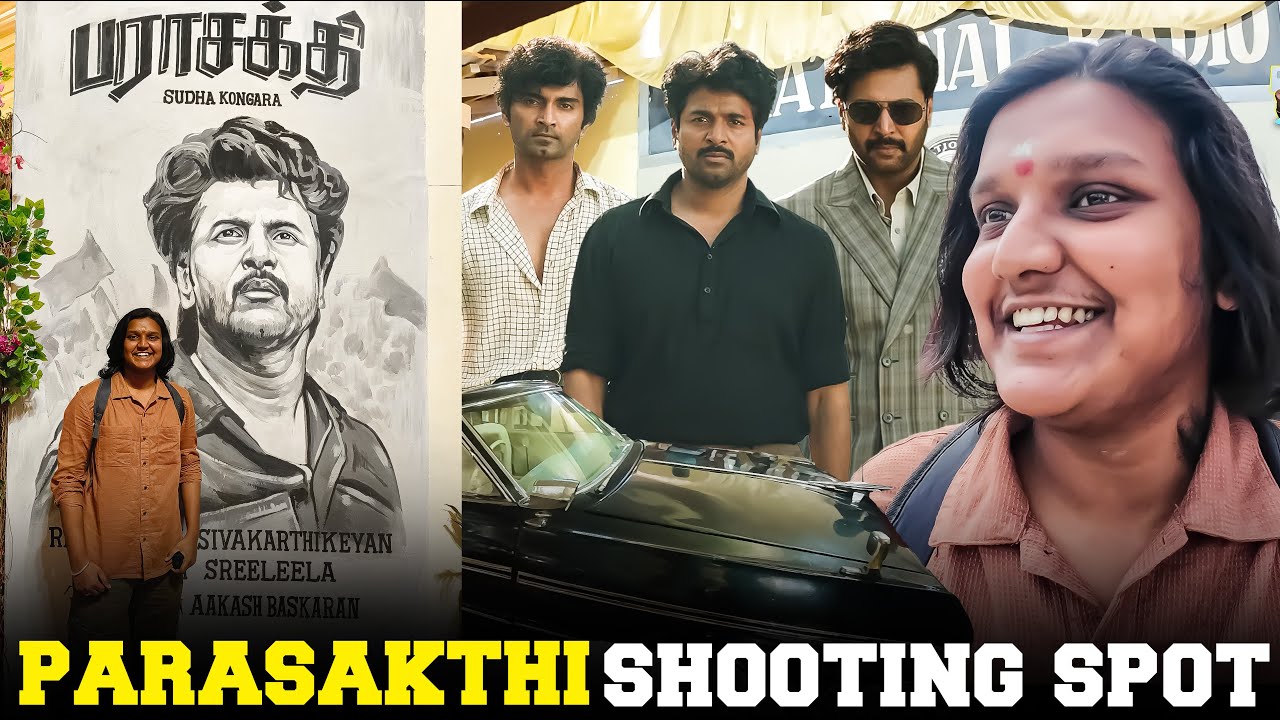I Went To Parashakti Movie Shooting Spot 😱 | lovelyyprakash 
