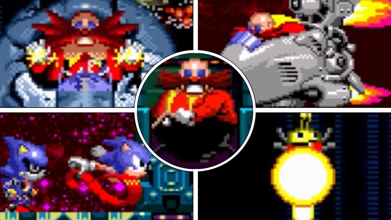 Sonic CD - All Bosses + Cutscenes(Android)