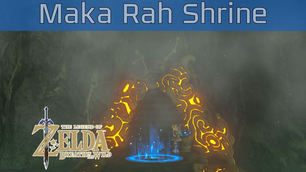 The Legend of Zelda: Breath of the Wild - Maka Rah Shrine Walkthrough [HD 1080P]