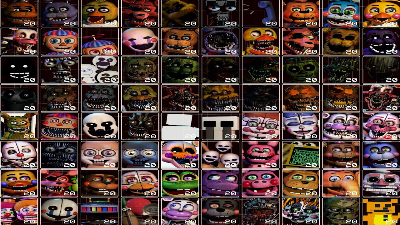 ИХ ТУТ 80 ШТУК! | Mega Custom Night