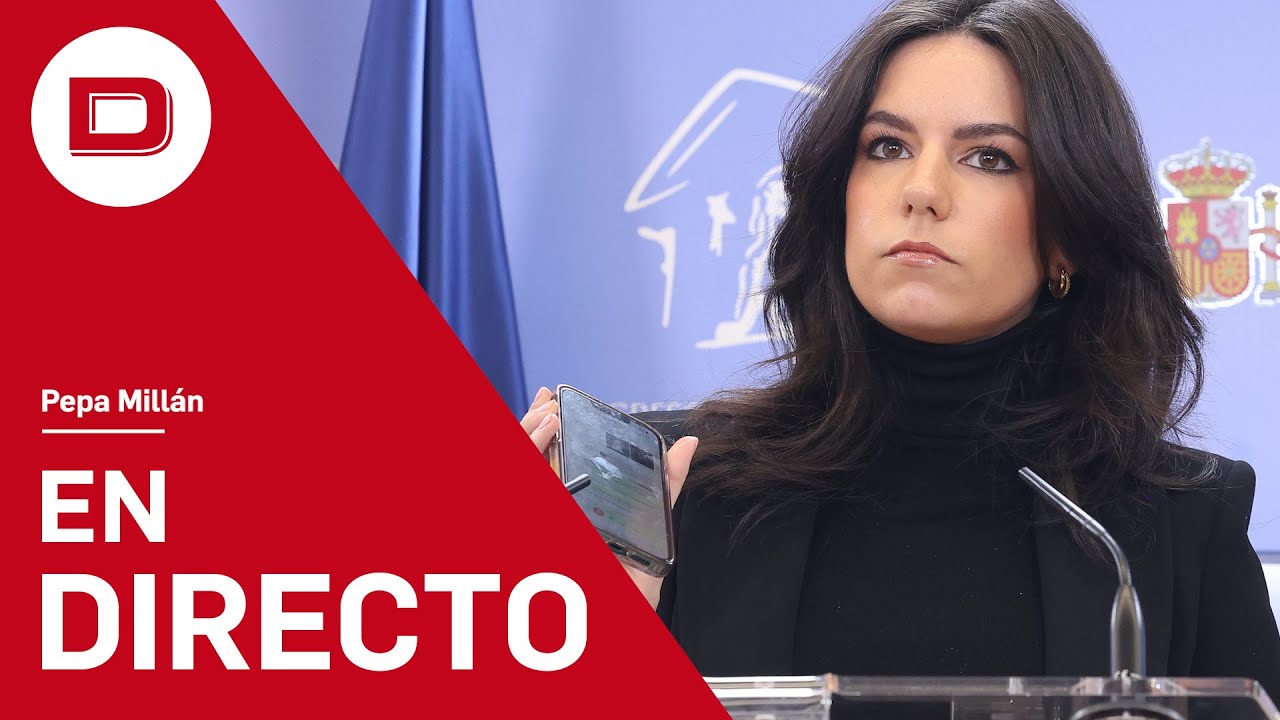 DIRECTO | Pepa Millán atiende a los medios desde el Congreso