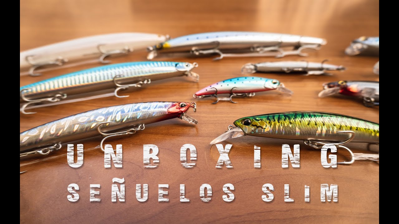 SEÑUELOS Aliexpress SPINNING 🎣 UNBOXING señuelos SLIM 🎣 🔥 | SFK Unboxing #49