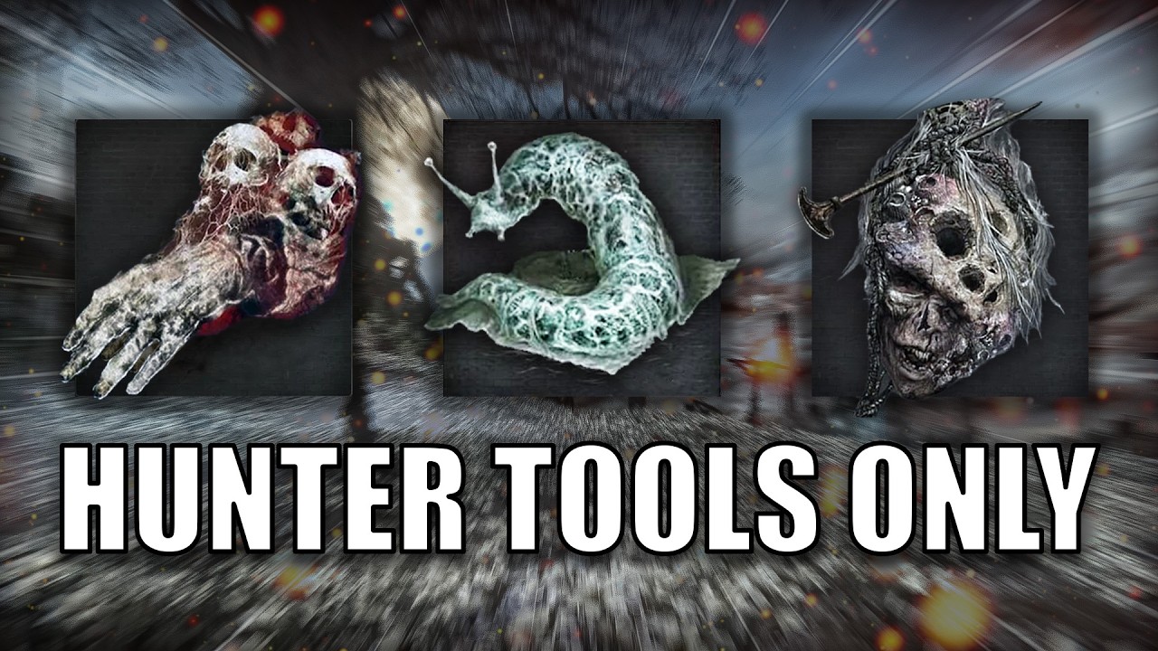 Bloodborne but I Can Only Use Hunter Tools