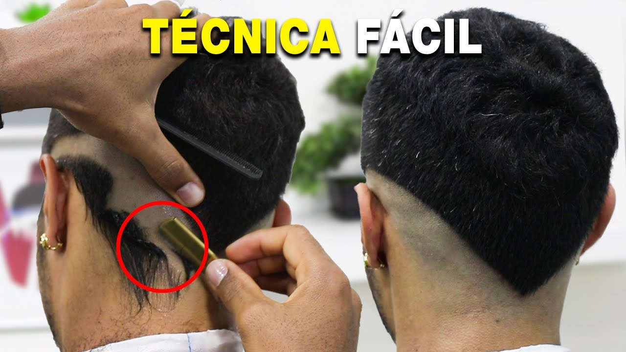 COMO BORRAR LA LINEA DE LA CUCHILLA Y HACER UN RASURADO FÁCIL