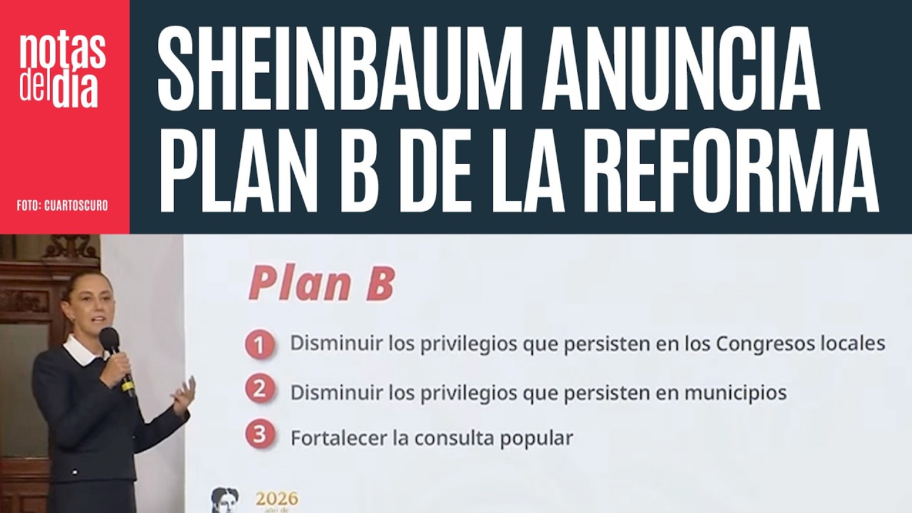Que la gente vea quién votó y cómo: Sheinbaum. “Estoy muy satisfecha”. Anuncia Plan B