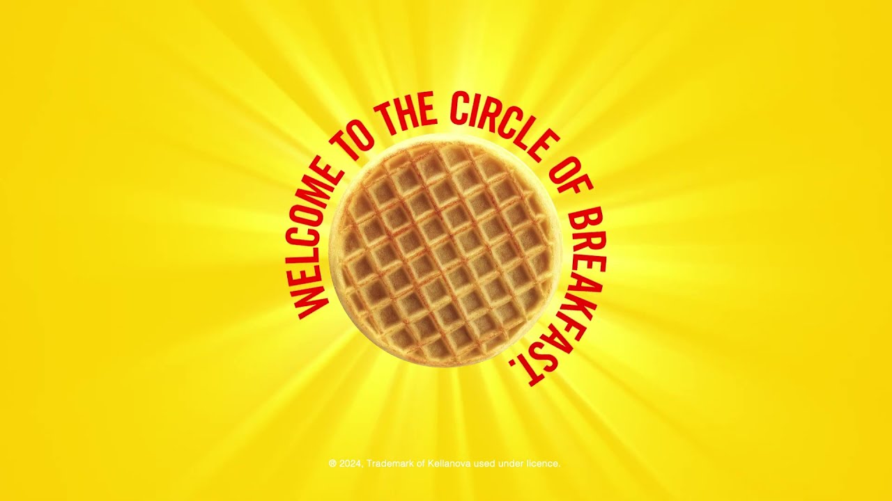 Welcome to the circle of breakfast. Eggo&reg; Waffles.