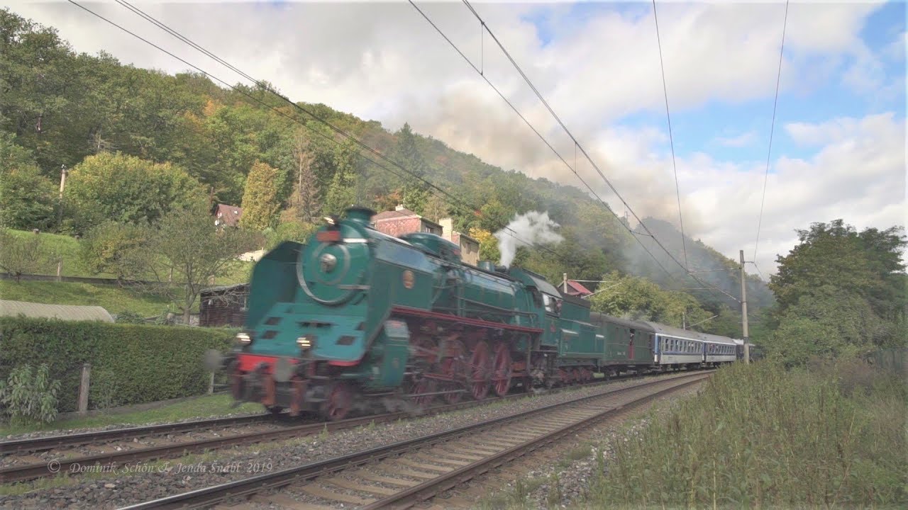 Výlet s parními lokomotivami 