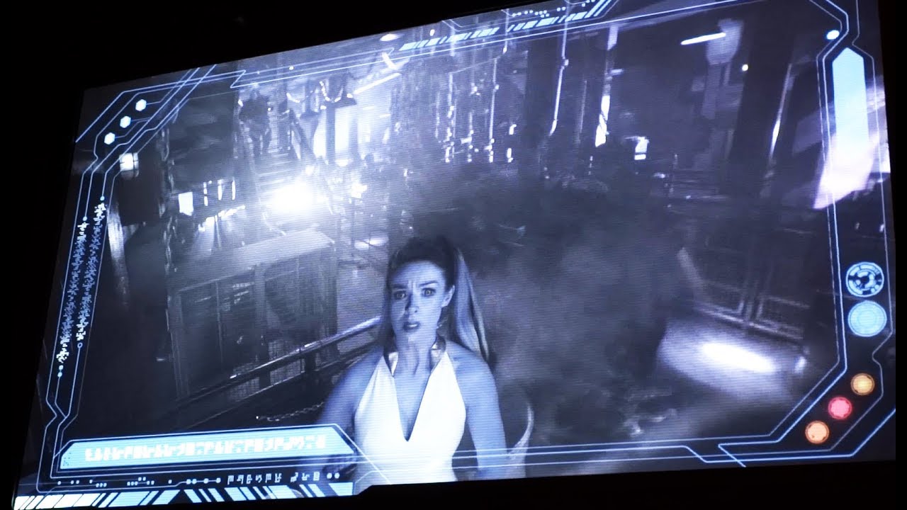 Guardians of the Galaxy - Monsters After Dark FULL PRE-SHOW Halloween overlay at Disneyland Resort
