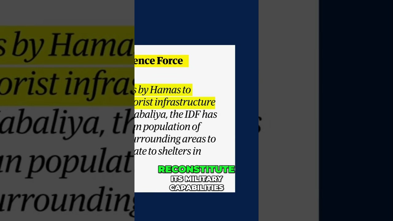 Hamas Military Capabilities: IDF's Response to Re-Invasion
