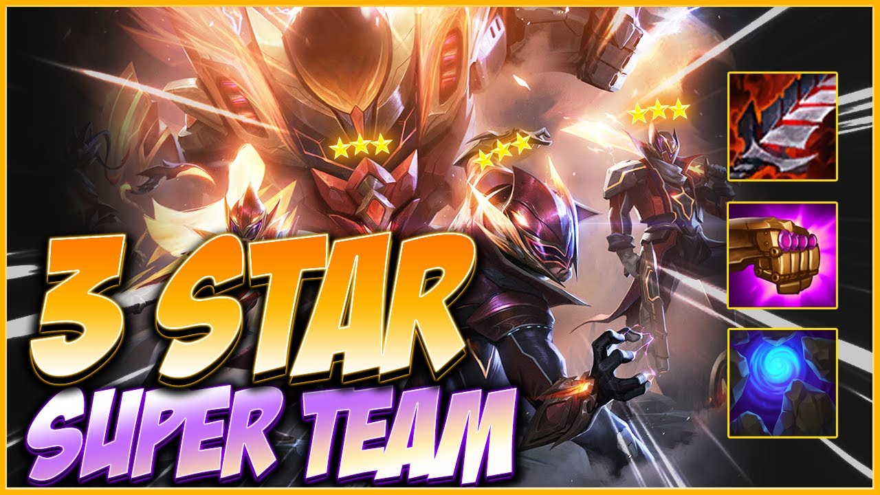 3 Star Super Squad Comp | Teamfight Tactics Set 8 PBE