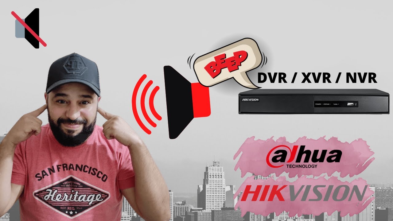 تعطيل الأصوات المزعجة في جهاز التسجيل. بيب التنبيهات ! beeP alarm