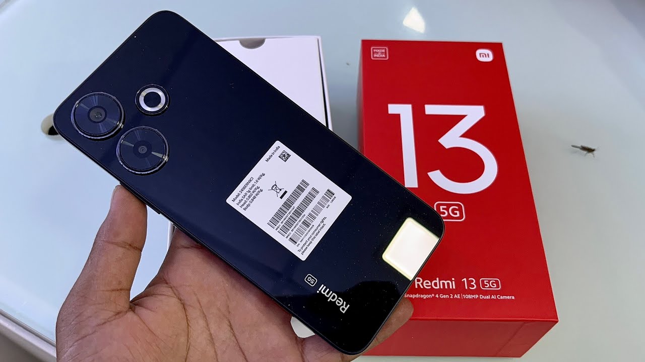 Redmi 13 5G Unboxing - Black Diamond Colour | Best Camera 📸 & Design Phone | Under 12k 😮
