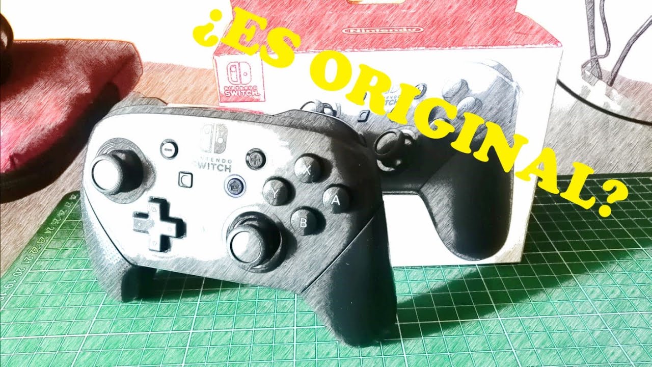TU PRO CONTROLLER NO ES ORIGINAL