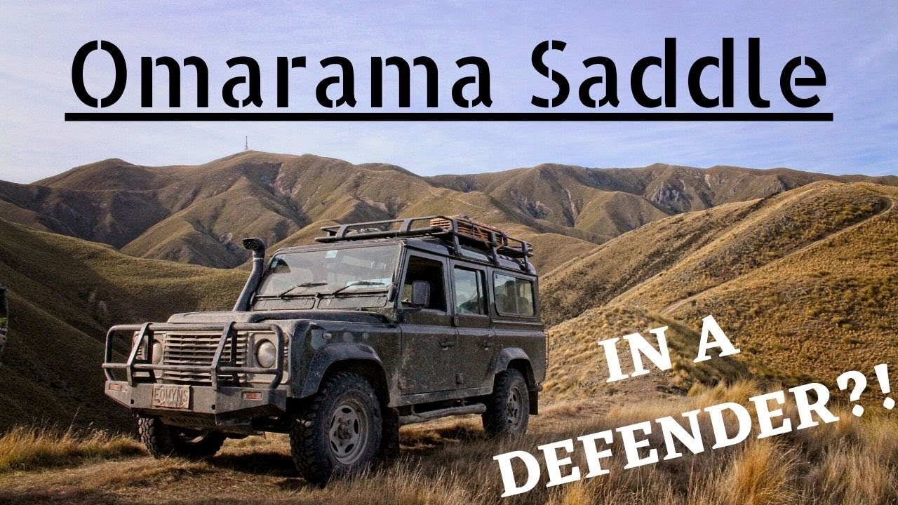 Manuherikia West Branch | Omarama Saddle 4WD track in a Land Rover Defender