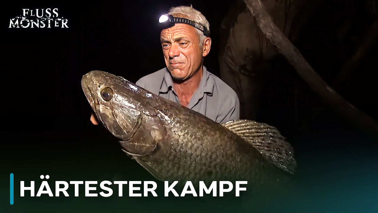 Jeremy im Kampf mit einem Monsterfisch | Fluss Monster