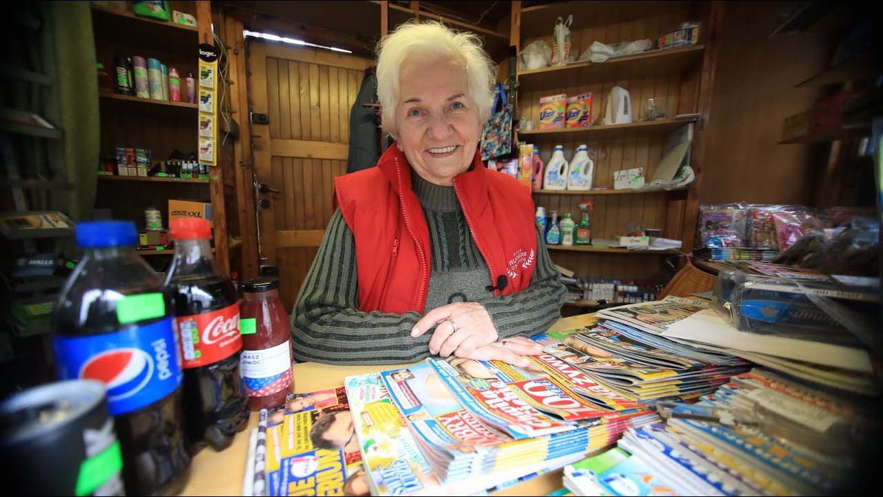 Człowiek, który od 44 lat sprzedaje w kiosku