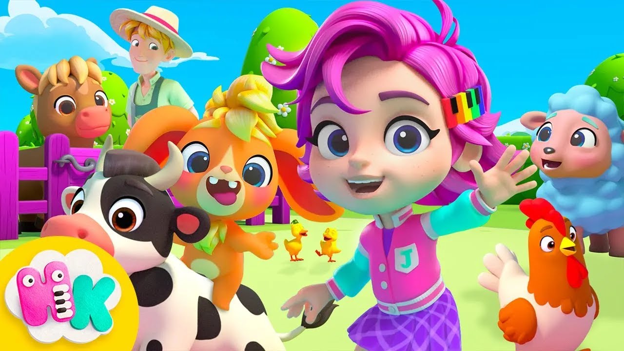 Per Olsson Han Hade en Bonnagård 🫏 Ia Ia Oh Svenska 🐮 Svenska barnsånger - HeyKids