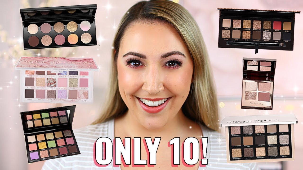 If I Could ONLY Keep 10 Eyeshadow Palettes... Here's What I Would Pick!