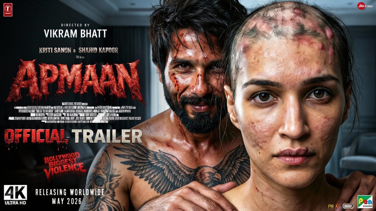APMAAN | Official Trailer | Shahid Kapoor New Movie 2026