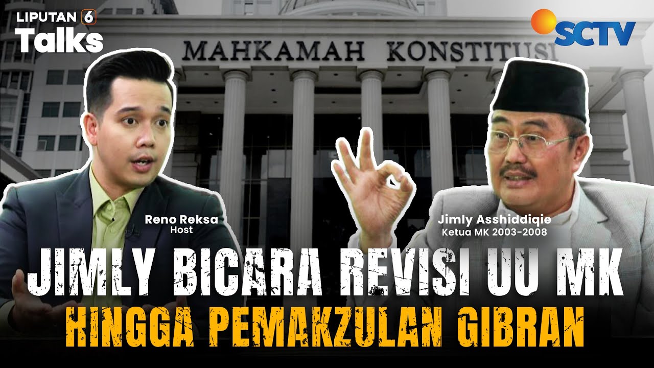 Prof Jimly Bicara Revisi UU MK Hingga Singgung Fufufafa, Pemakzulan Gibran, & Amandemen UUD 1945