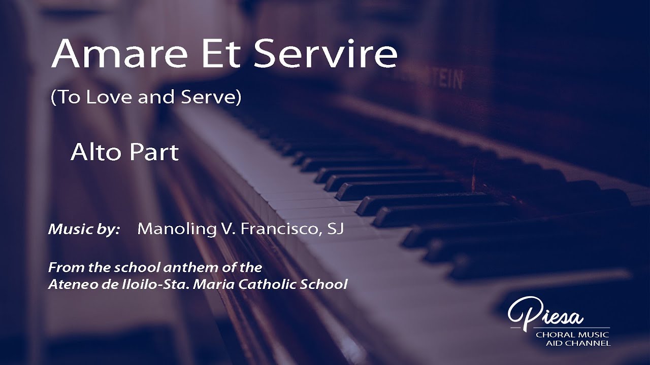 Amare Et Servire (Francisco, SJ) - Alto