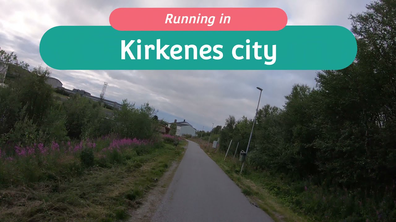 Timewarp run in Kirkenes -The border town between Norway and Russia in the far north