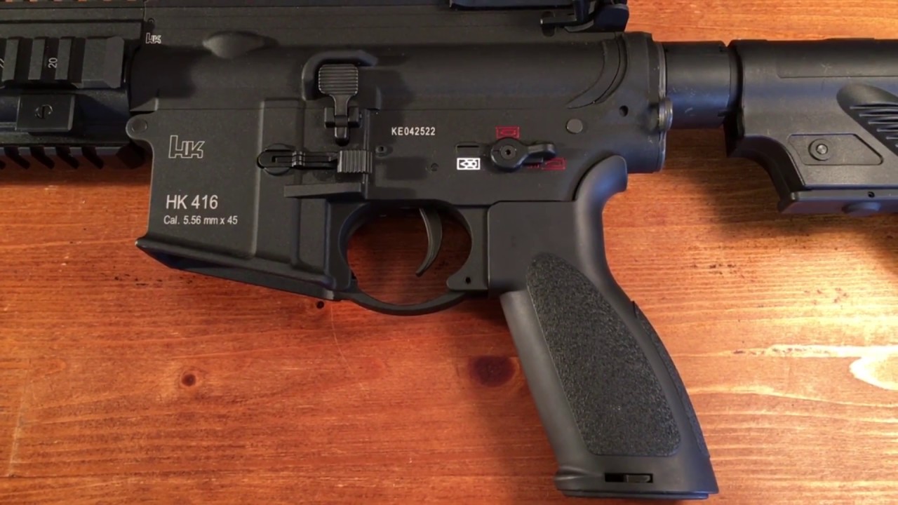 2019 Umarex H&K 416 A5 AEG test fire and review