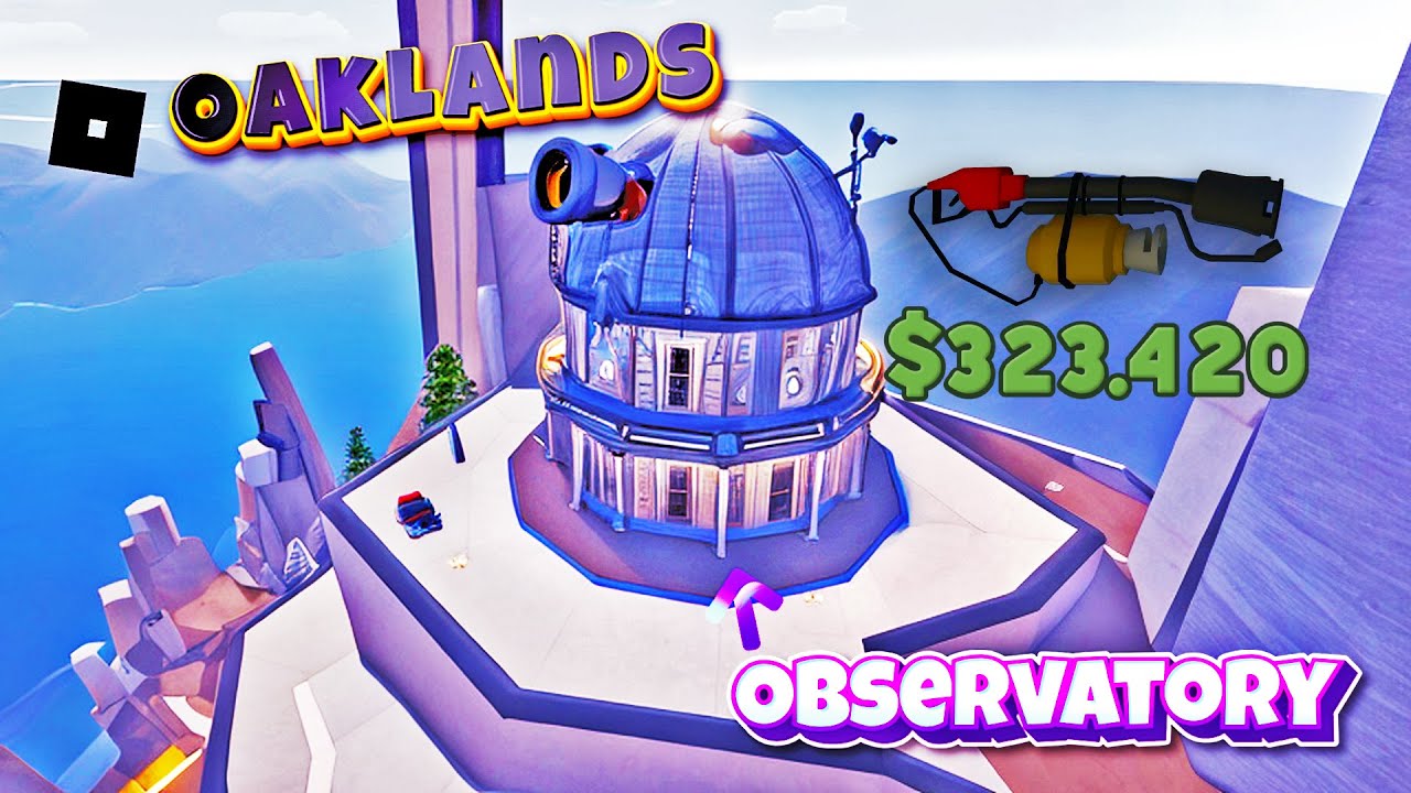 Roblox OakLands: Дубовые Земли –  №2 Узнайте, как попасть в обсерваторию  и заполучить огнемет.