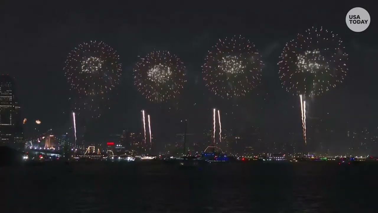 NYC Fourth of July fireworks celebrate America's 250th