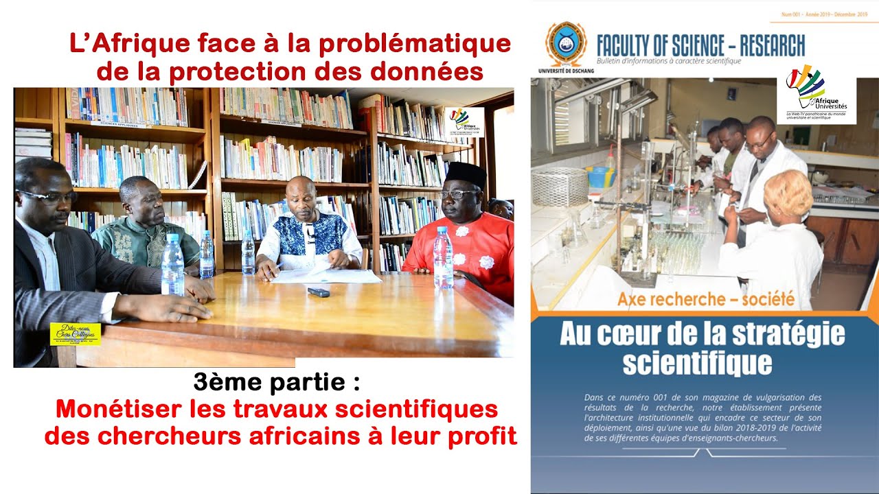 Dites-Nous Chers Coll&egrave;gues : Comment mon&eacute;tiser les travaux des chercheurs africains &agrave; leur profit ?