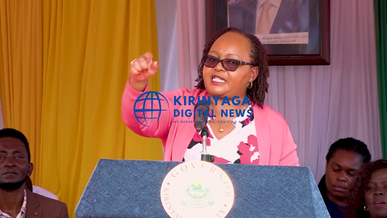 Mimi si msaliti, ni watu wangu natetea - Governor Anne Waiguru