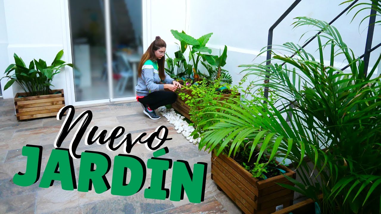 Como HICE mi PEQUEÑO JARDÍN / VLOG 🌻 (Ideas de decoración JARDÍN) 🌼
