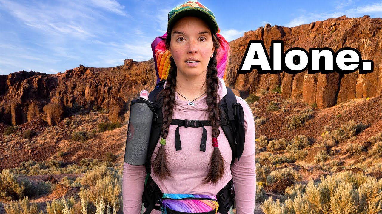 Backpacking Alone in the Forgotten Desert of the Pacific Northwest!
