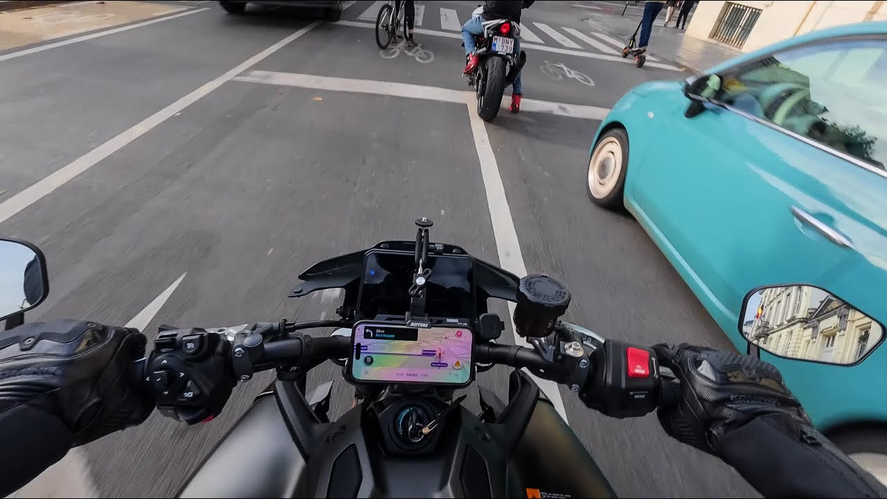 Brussels Motorcycle POV | YAMAHA MT-09 2025 |