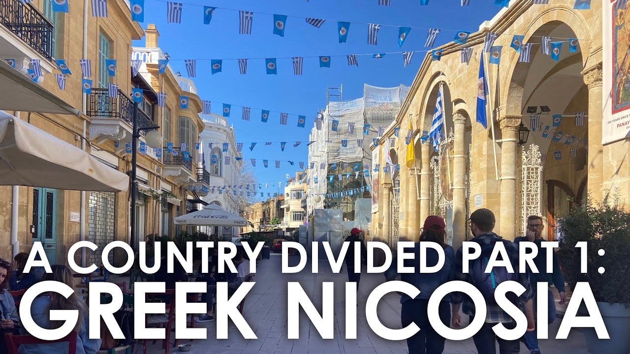 Cyprus: A Country Divided. Exploring Southern Nicosia (Greek Cypriot Side)