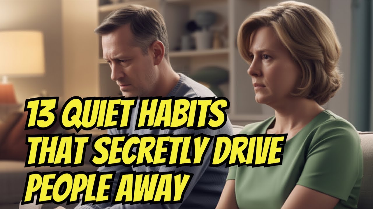 13 Quiet Habits That Secretly Drive People Away Revealed