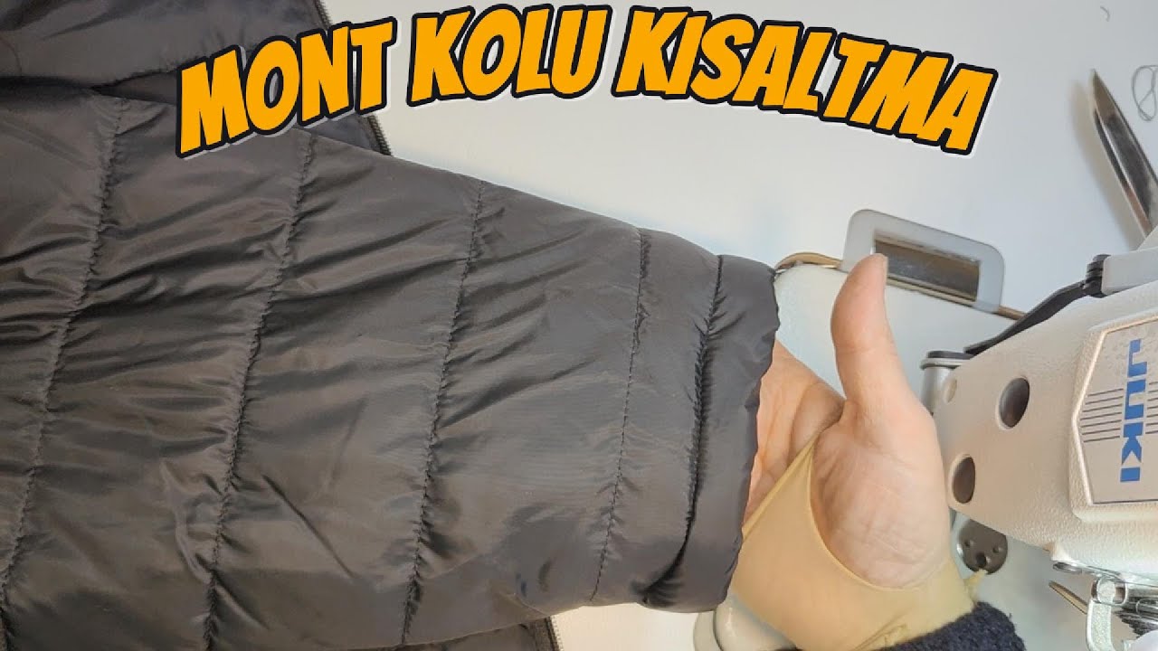 MONT KOLU EN KOLAY NASIL KISALTILIR,  CEKET KOLU KISALTMA