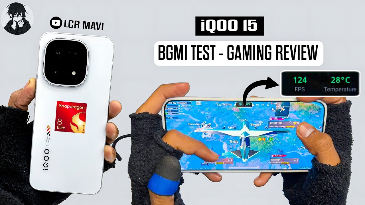 IQOO 15 Unboxing + BGMI 120FPS Review | Gaming Monster Test | Full Performance