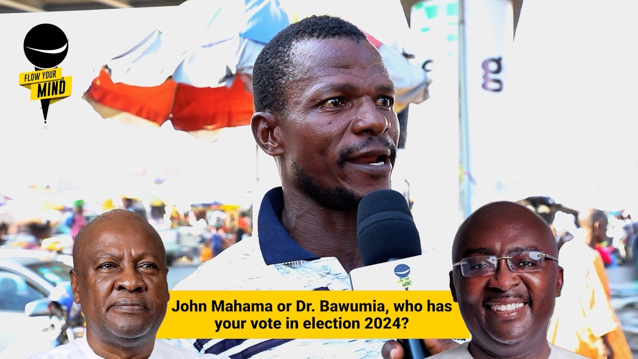 #FlowYourMind: Who gets your vote in Election 2024 – Mahama or Bawumia?🤔