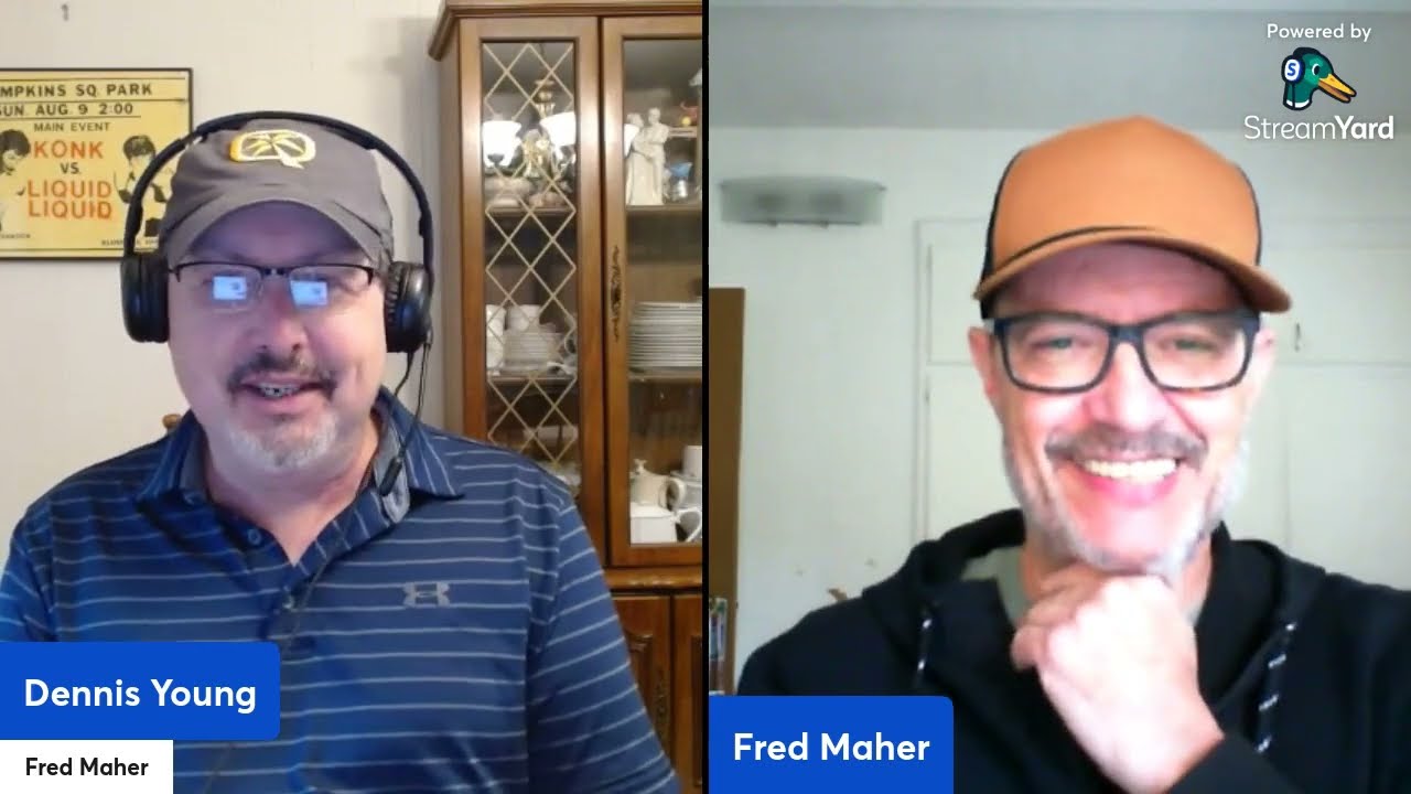 Fred Maher -American drummer and record producer for Lou Reed Information Society, & Mathew Sweet!