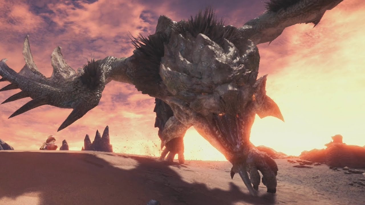 Monster Hunter World: Rathian Boss Fight #8 (Solo / Long Sword)