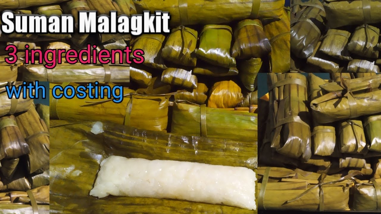 Suman 1kilo Malagkit Gawing Negosyo Kikita ka ng double how to Perfect Suman #trending #pangnegosyo