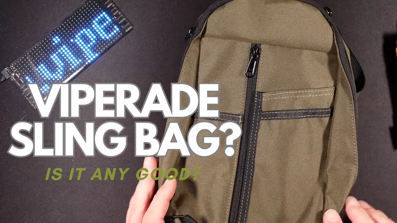 Viperade EDC Sling Bag. How Does It Compare to Viperade's Other Gear?