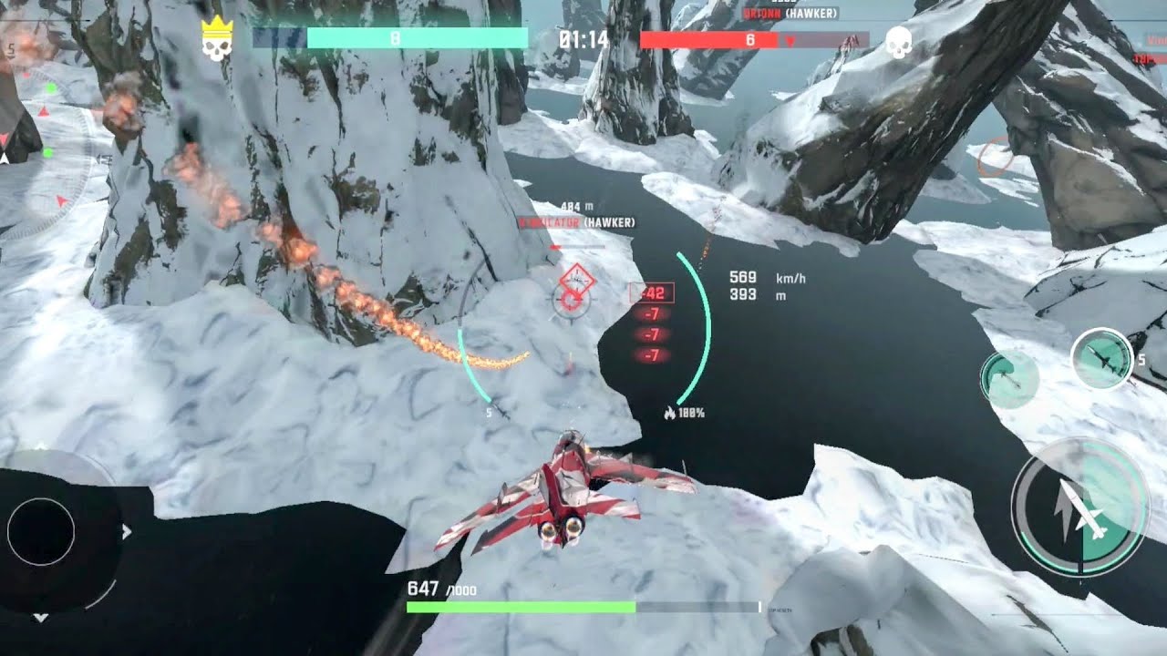 Sky Combat 2 - Part 2 FREE FOR ALL #skycombat #jet #simulator