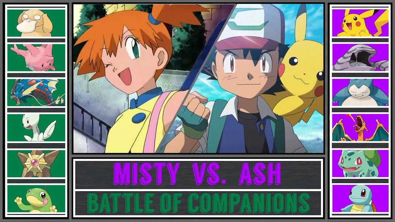 Ash vs. Misty (Pok&eacute;mon Sun/Moon) - Battle of Companions